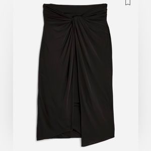 All Saints Black Ara Sami Skirt, Size 12